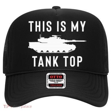 M1 Abrams Tank Funny Sarcastic Military Pun Gift Hat