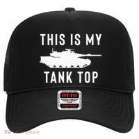 M1 Abrams Tank Funny Sarcastic Military Pun Gift Hat thumb 0