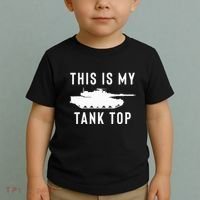 M1 Abrams Tank Funny Sarcastic Military Pun Gift Toddler T-Shirt thumb 2