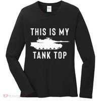 M1 Abrams Tank Funny Sarcastic Military Pun Gift Women's Long Sleeve Shirt thumb 0