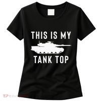 M1 Abrams Tank Funny Sarcastic Military Pun Gift Women's T-Shirt thumb 0