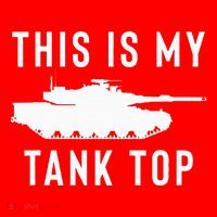 M1 Abrams Tank Funny Sarcastic Military Pun Gift Santa Hat thumb 1