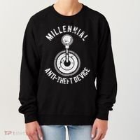 Millennial Anti Theft Device Funny Manual Transmission Women's Sweatshirt thumb 0