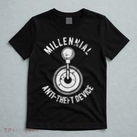 Millennial Anti Theft Device Funny Manual Transmission T-Shirt thumb 5
