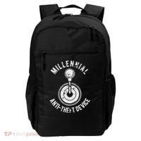 Millennial Anti Theft Device Funny Manual Transmission Backpack thumb 0