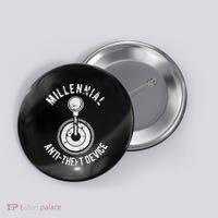 Millennial Anti Theft Device Funny Manual Transmission Button thumb 0
