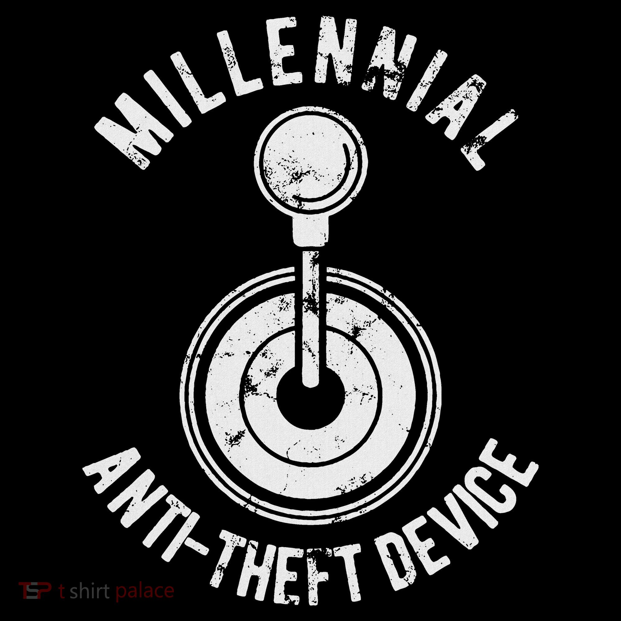 Millennial Anti Theft Device Funny Manual Transmission Women's Hoodie