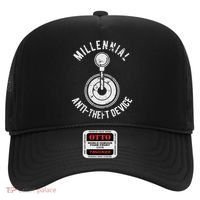 Millennial Anti Theft Device Funny Manual Transmission Hat thumb 0