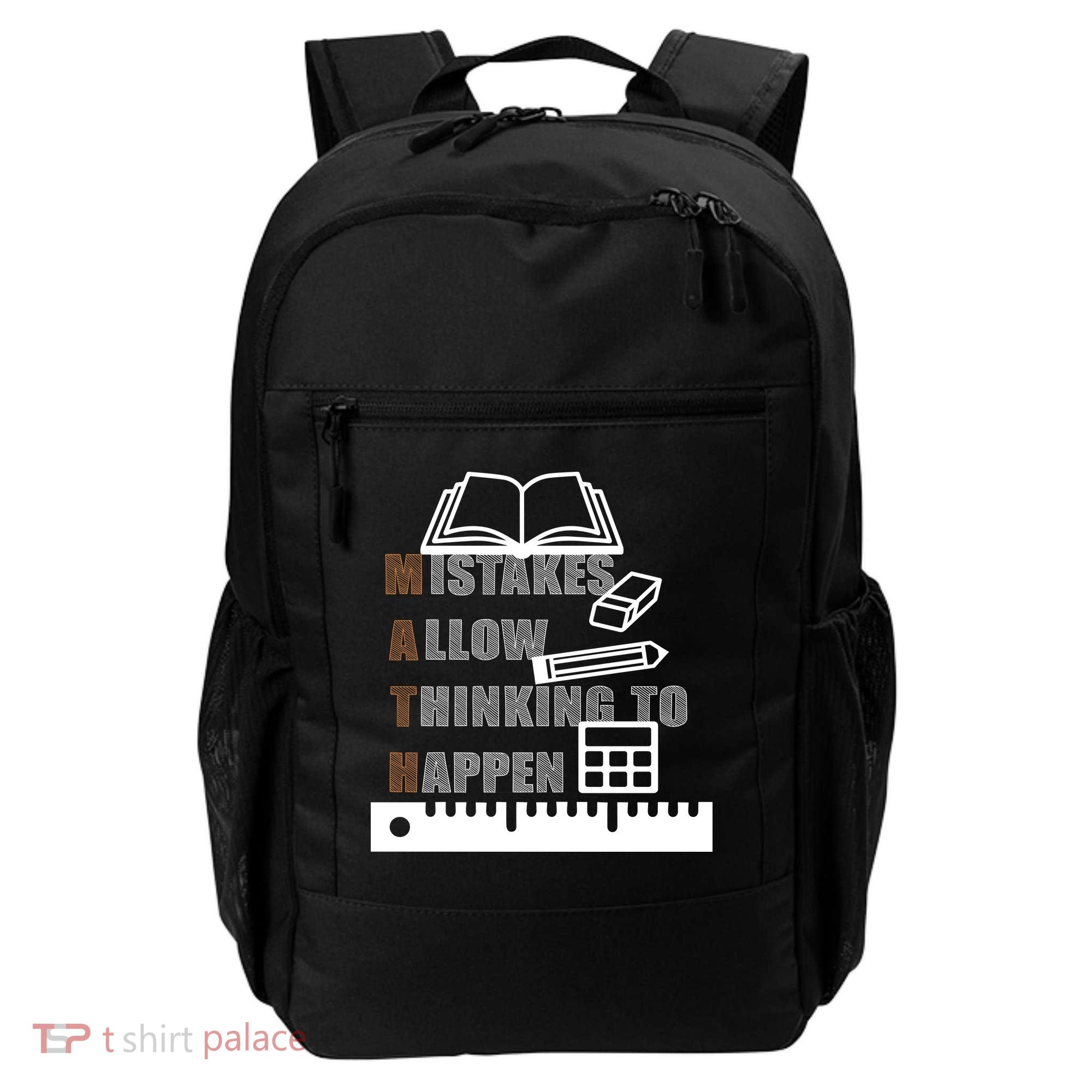 Math Allow Thinking To Happen Backpack
