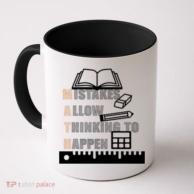 Math Allow Thinking To Happen Coffee Mug