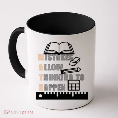 Math Allow Thinking To Happen Coffee Mug