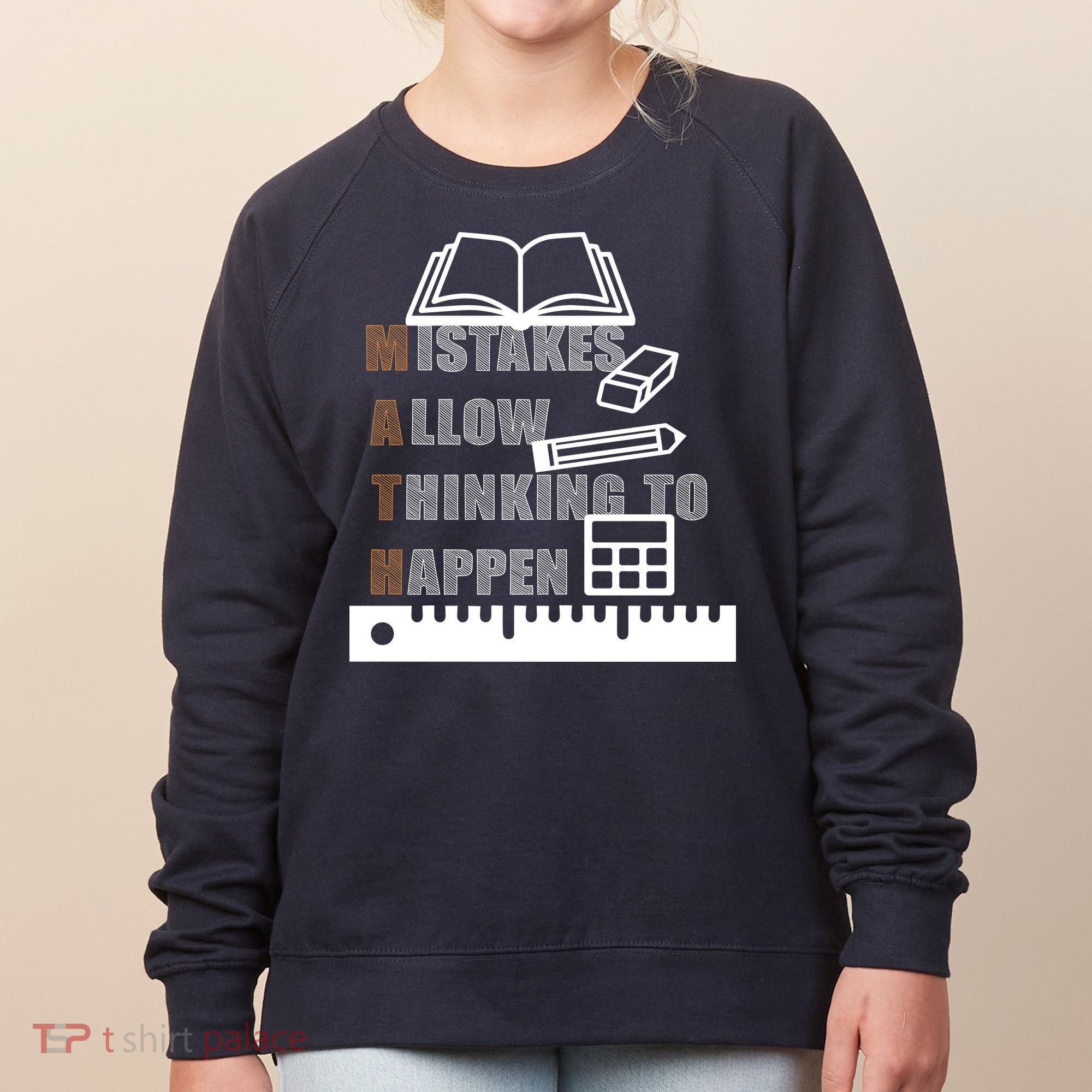 Math Allow Thinking To Happen Women's Sweatshirt