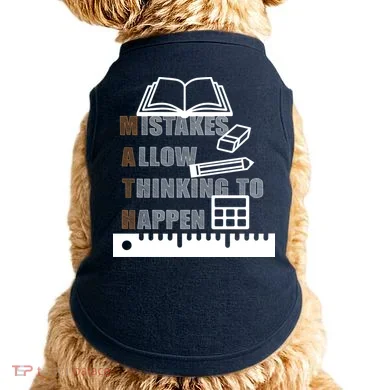 Math Allow Thinking To Happen Doggie Tank