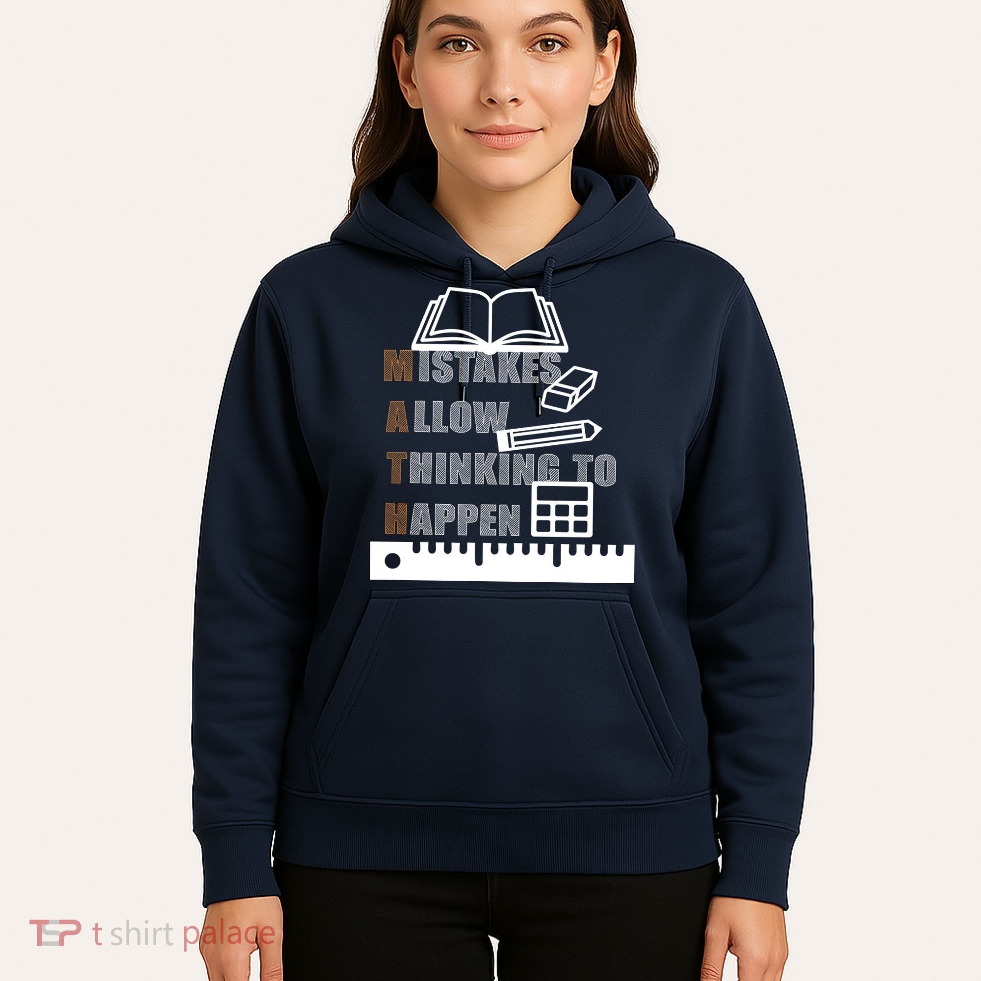 Math Allow Thinking To Happen Hoodie