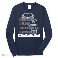 Math Allow Thinking To Happen Long Sleeve Shirt thumb 0