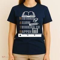 Math Allow Thinking To Happen T-Shirt thumb 4