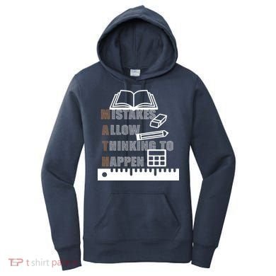Math Allow Thinking To Happen Women's Hoodie