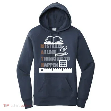 Math Allow Thinking To Happen Women's Hoodie