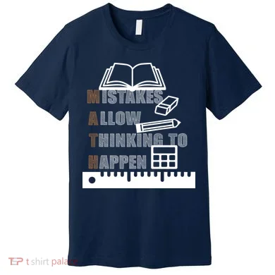 Math Allow Thinking To Happen Premium T-Shirt