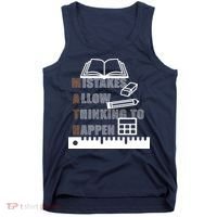 Math Allow Thinking To Happen Tank Top thumb 0