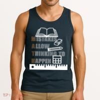 Math Allow Thinking To Happen Tank Top thumb 3