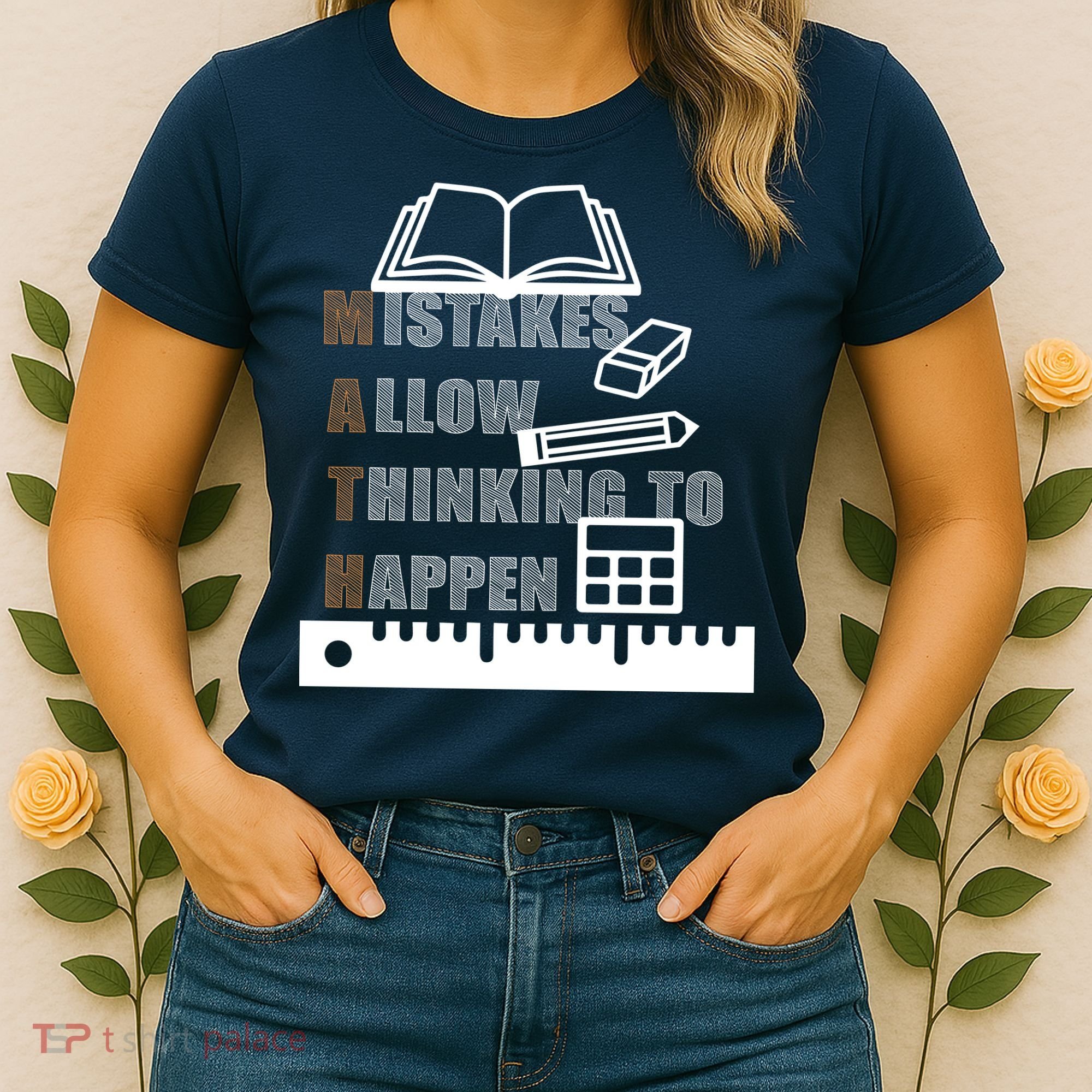 Math Allow Thinking To Happen Women's T-Shirt