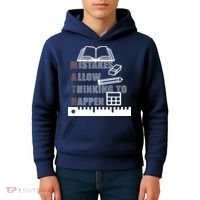 Math Allow Thinking To Happen Kids Hoodie thumb 4