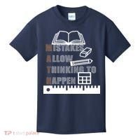Math Allow Thinking To Happen Kids T-Shirt thumb 0