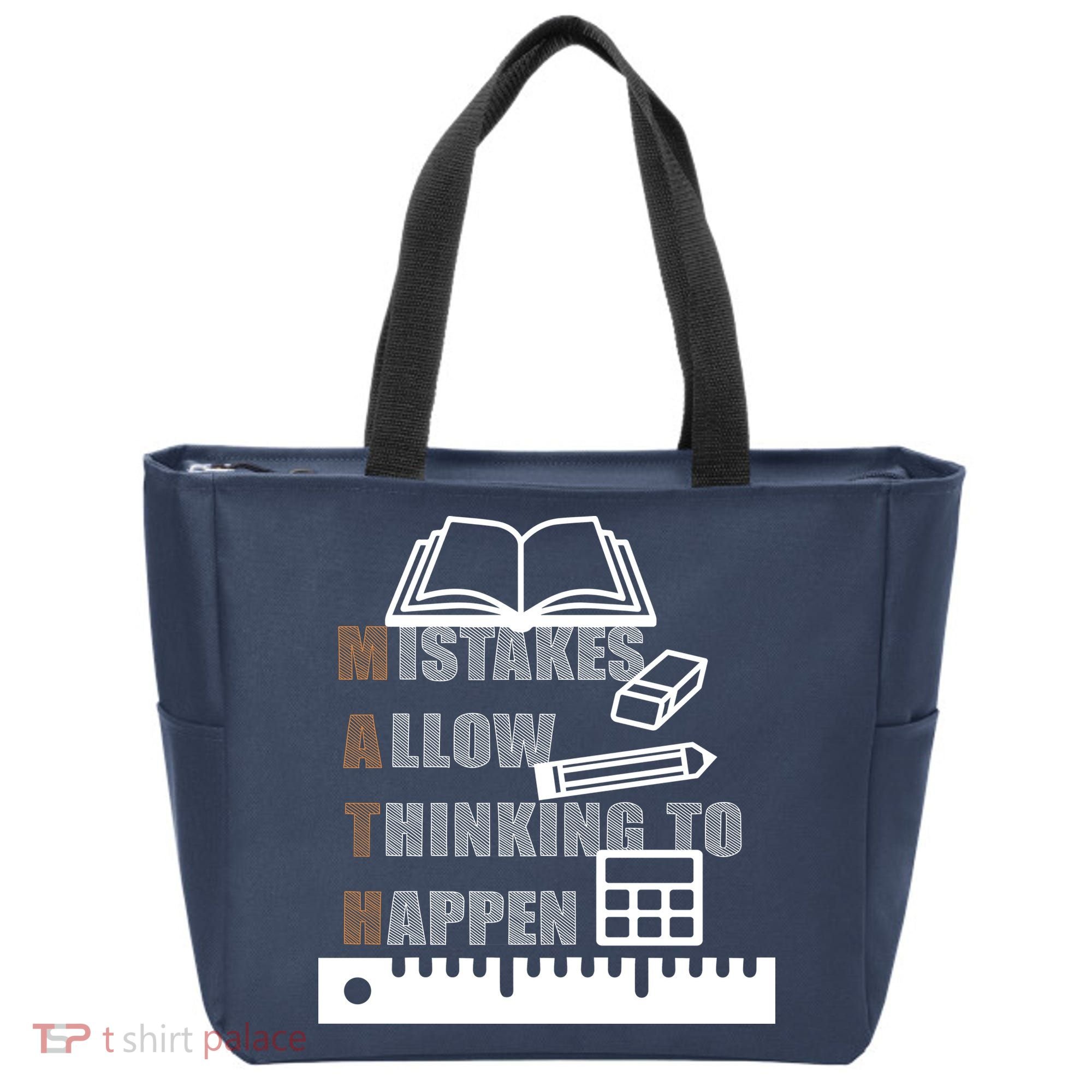 Math Allow Thinking To Happen Tote Bag