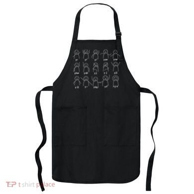 Math Equation Algebra Poses Graph Figures Apron