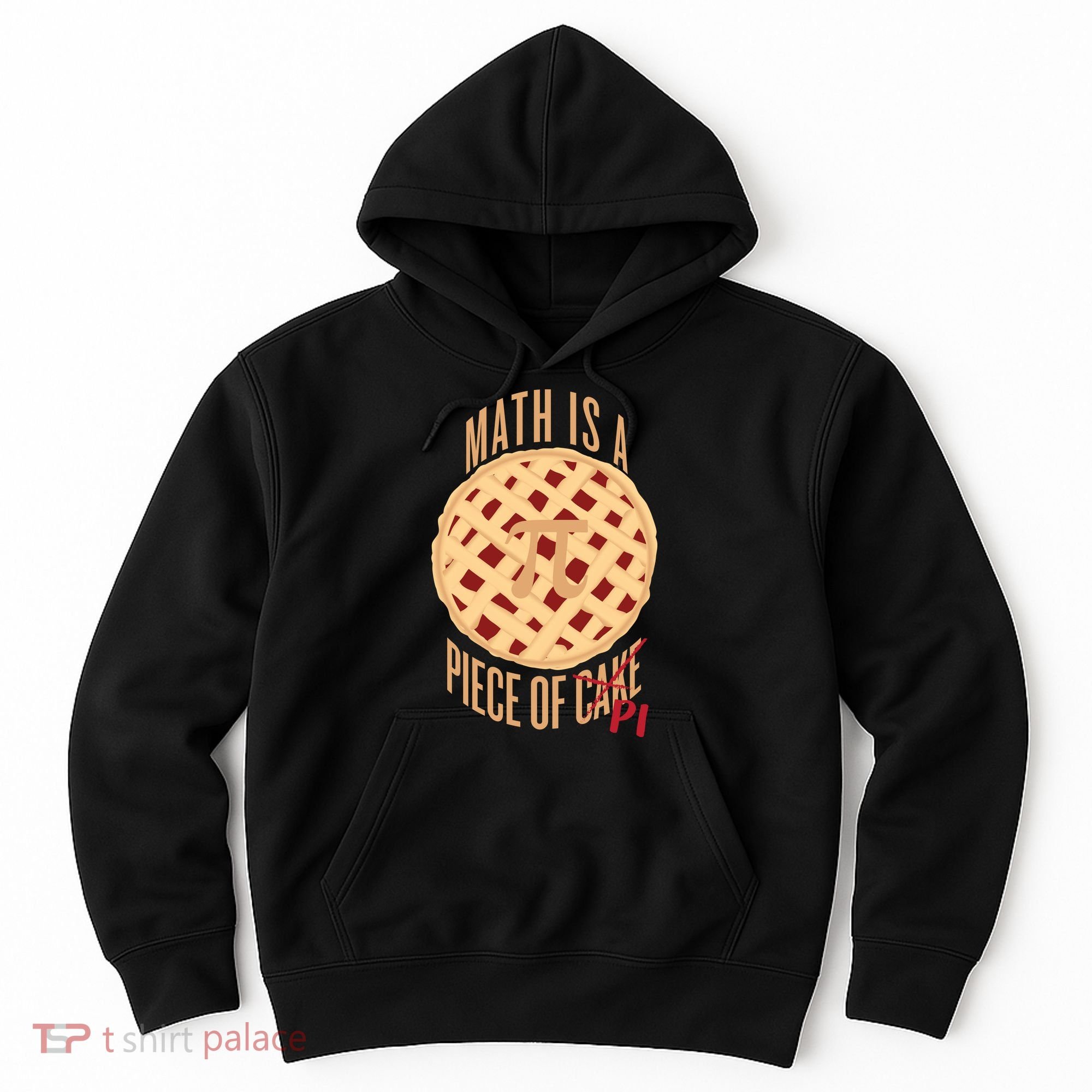 Math Is A Piece Of Cake Pi Day Hoodie