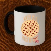 Math Is A Piece Of Cake Pi Day Coffee Mug thumb 2
