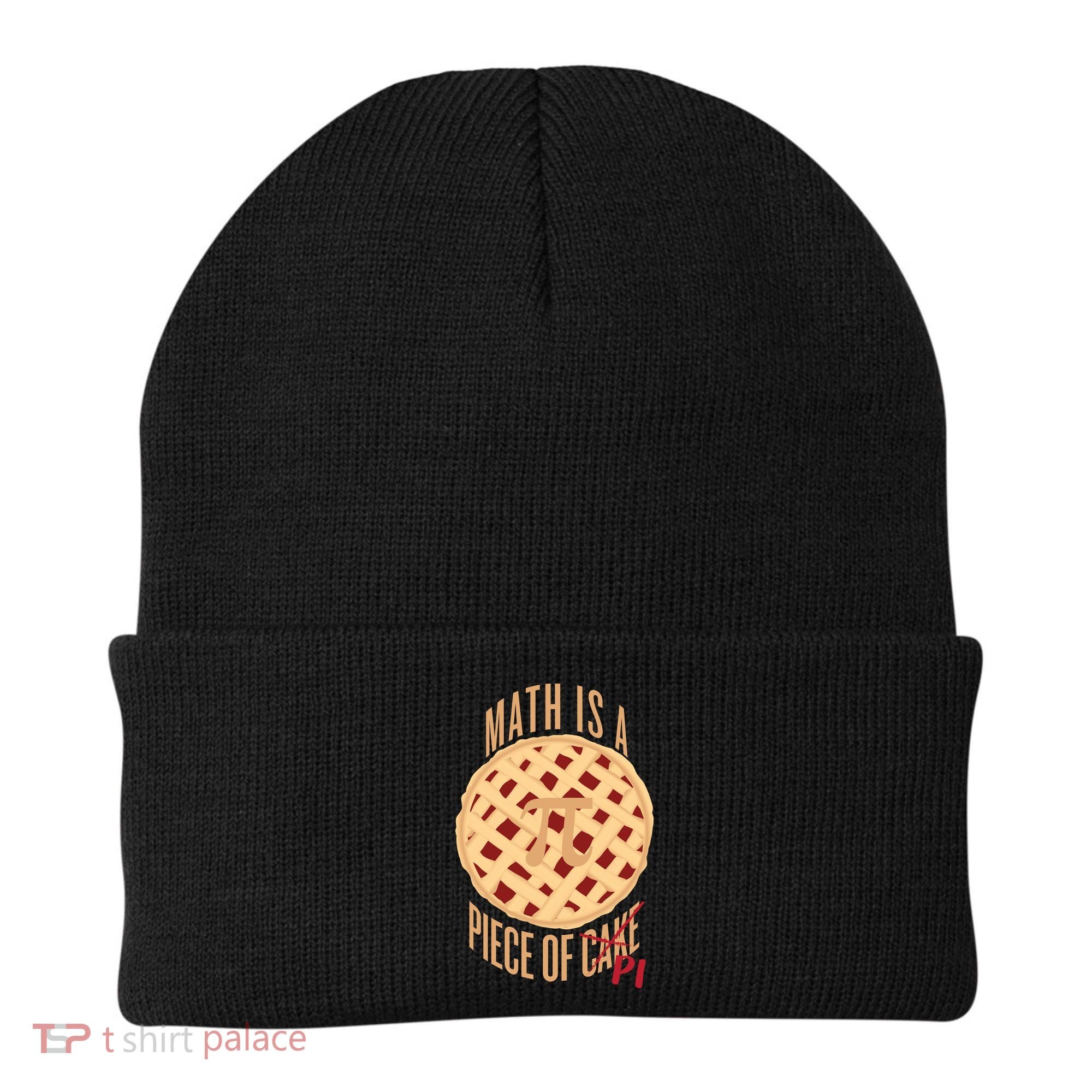 Math Is A Piece Of Cake Pi Day Beanie