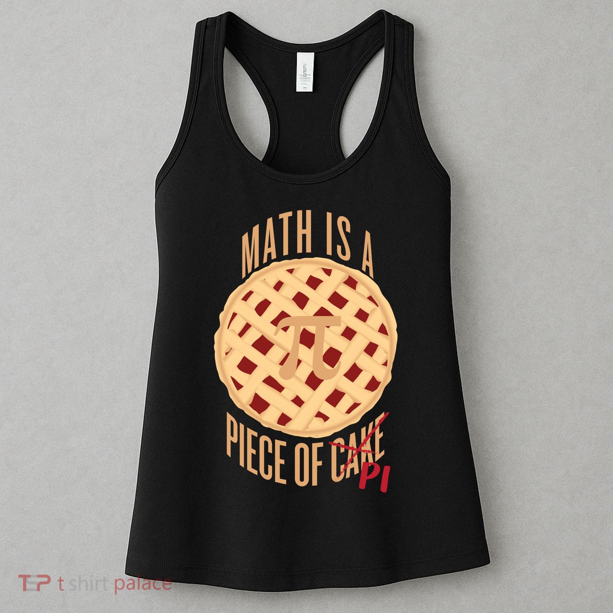 Math Is A Piece Of Cake Pi Day Women's Tank Top