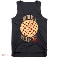 Math Is A Piece Of Cake Pi Day Tank Top thumb 0