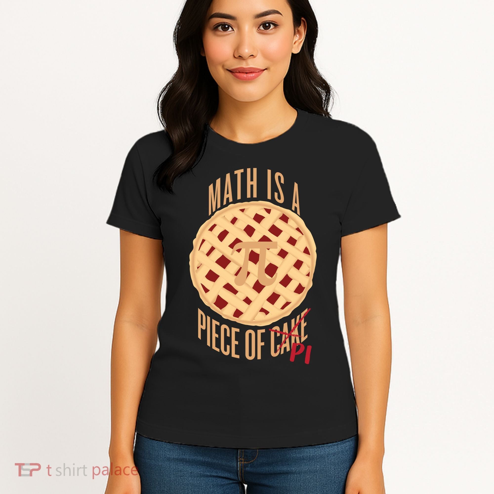 Math Is A Piece Of Cake Pi Day Women's T-Shirt