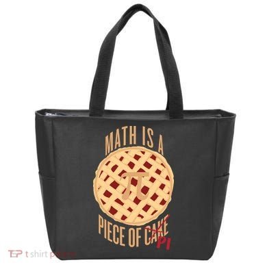 Math Is A Piece Of Cake Pi Day Tote Bag