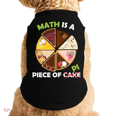 Math Is A Piece Of Pi Doggie Tank