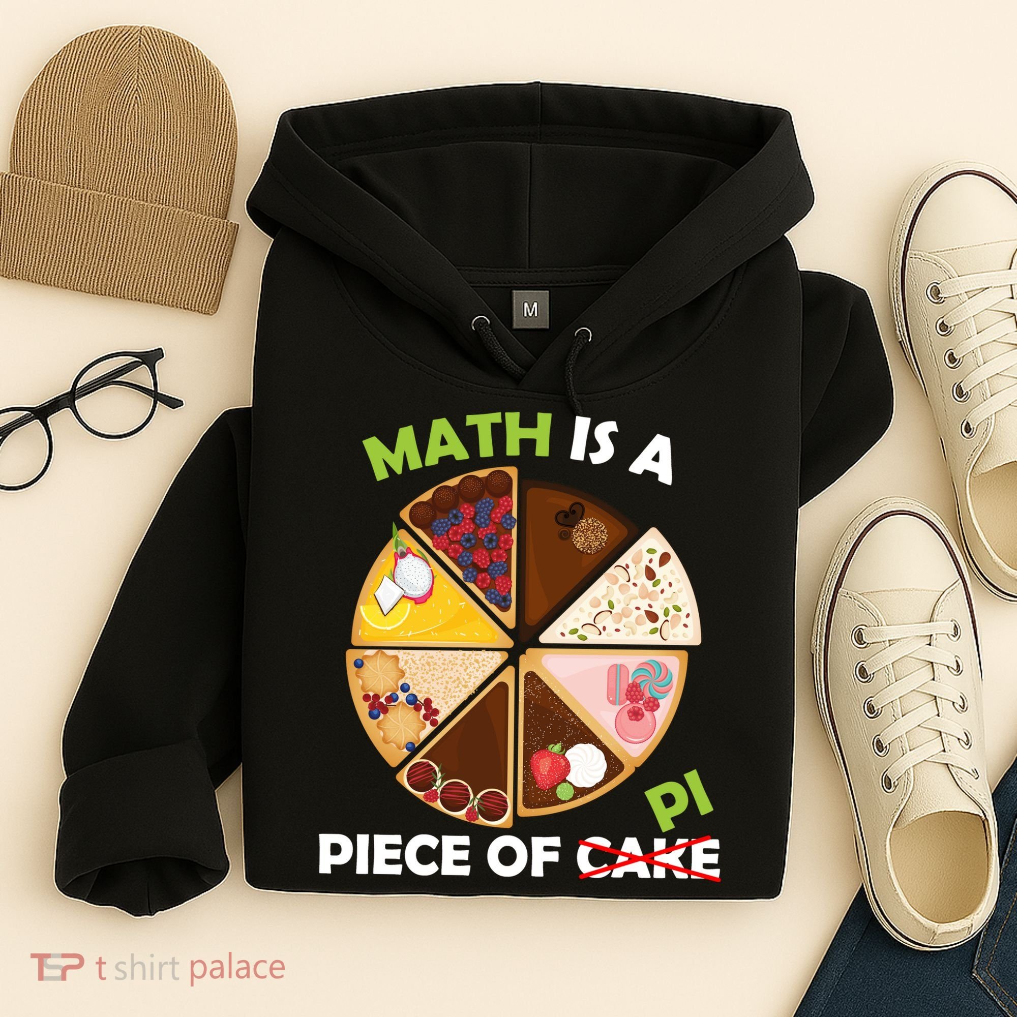Math Is A Piece Of Pi Hoodie