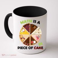 Math Is A Piece Of Pi Coffee Mug thumb 0