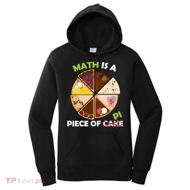 Math Is A Piece Of Pi Women's Hoodie
