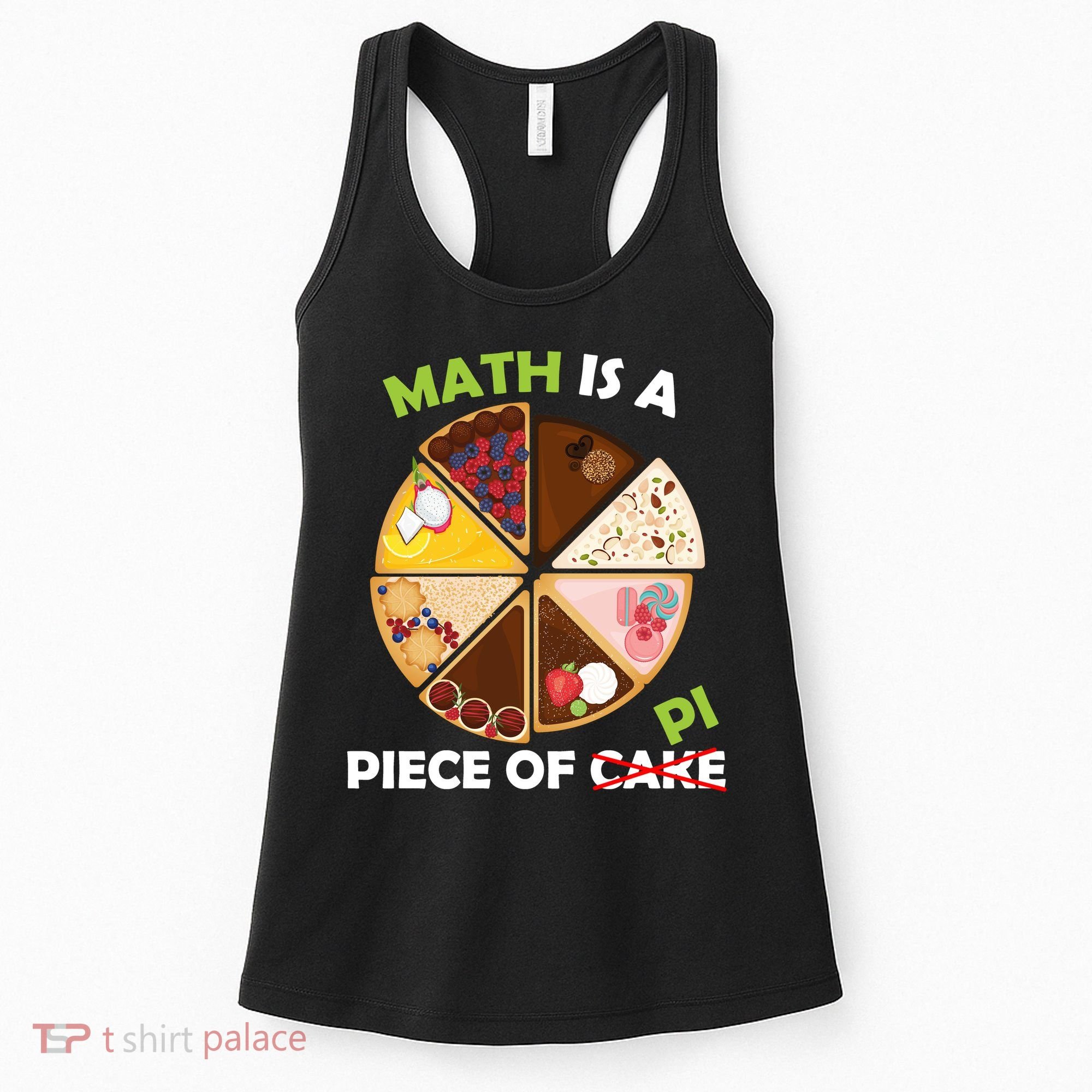 Math Is A Piece Of Pi Women's Tank Top