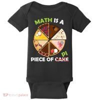 Math Is A Piece Of Pi Baby Bodysuit thumb 0