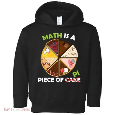 Math Is A Piece Of Pi Toddler Hoodie