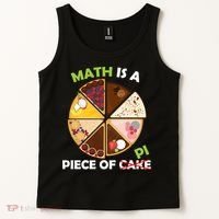 Math Is A Piece Of Pi Tank Top thumb 2