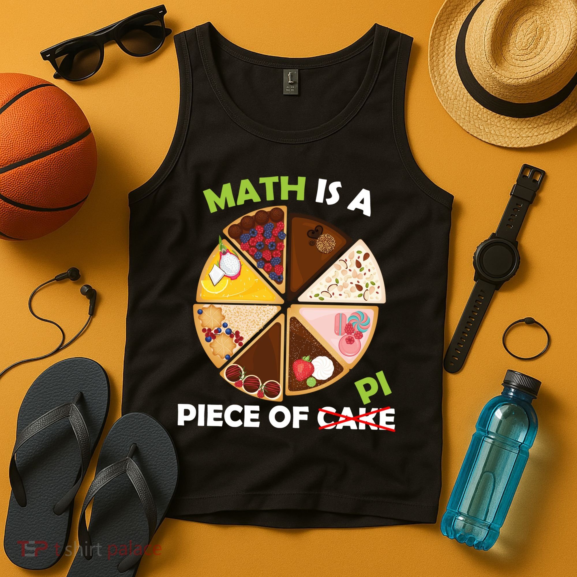 Math Is A Piece Of Pi Tank Top