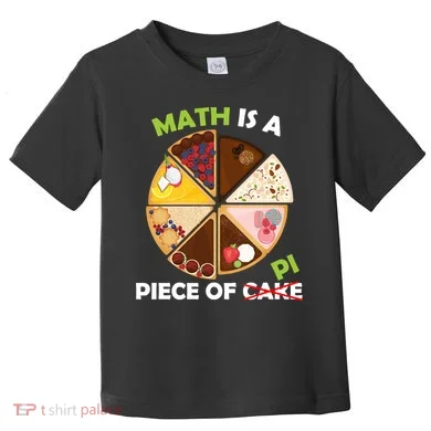 Math Is A Piece Of Pi Toddler T-Shirt