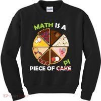 Math Is A Piece Of Pi Kids Sweatshirt thumb 0