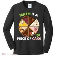 Math Is A Piece Of Pi Kids Long Sleeve Shirt thumb 0