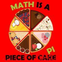 Math Is A Piece Of Pi Santa Hat thumb 1